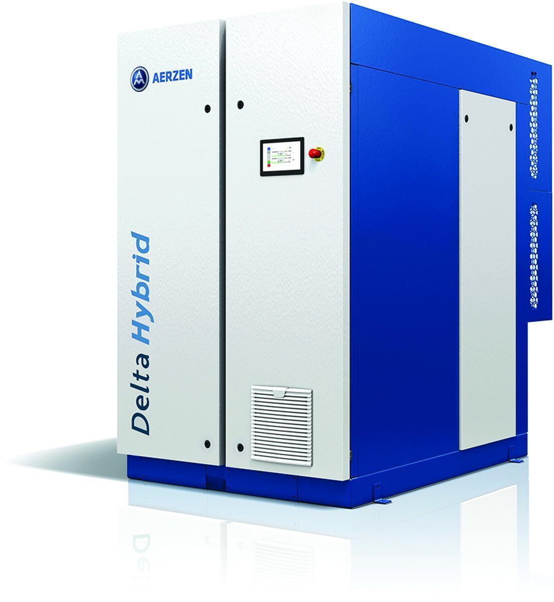 Maximize Energy Efficiency in Small Footprint With  Aerzen Delta Hybrid Screw Blowers