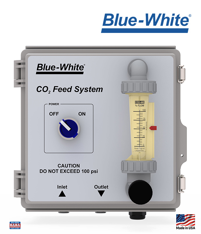 CO2 feeder with logos