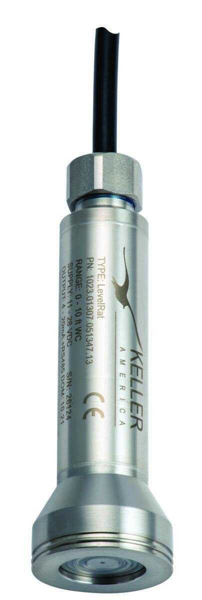 KELLER’s non-fouling level transmitter solves tough measurement problem