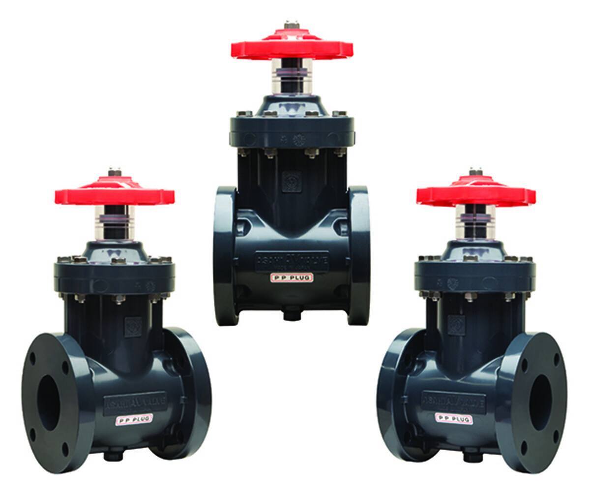 Asahi america thermoplastic gate valves