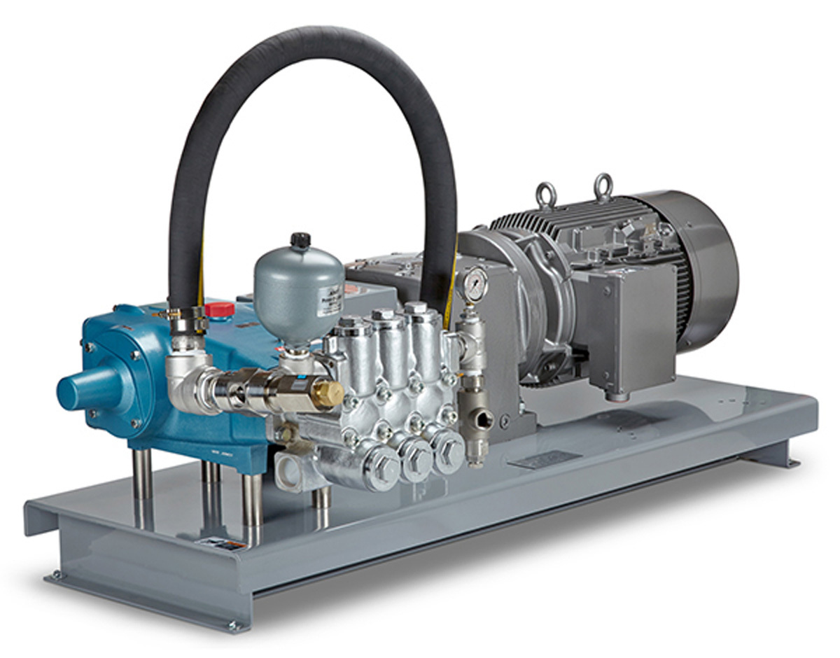 Cat pumps stainless steel triplex pump