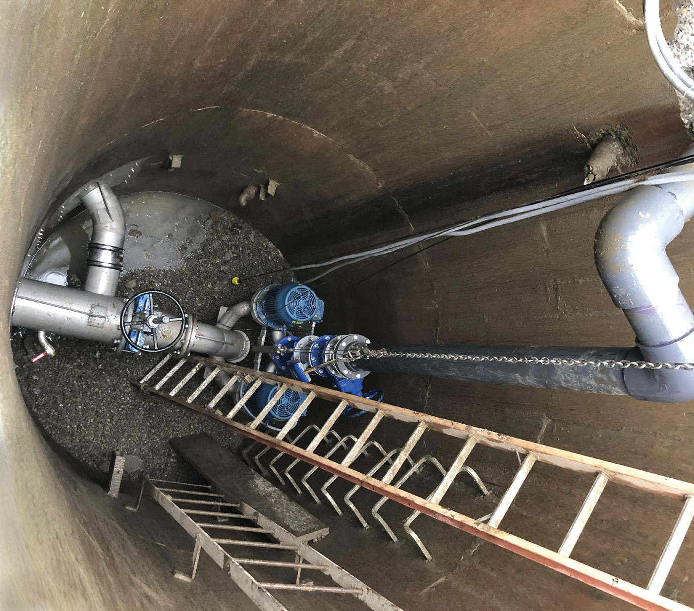 Influent Intake Pump Direct Inline Pumping of Influent Boosts… | Treatment Plant Operator