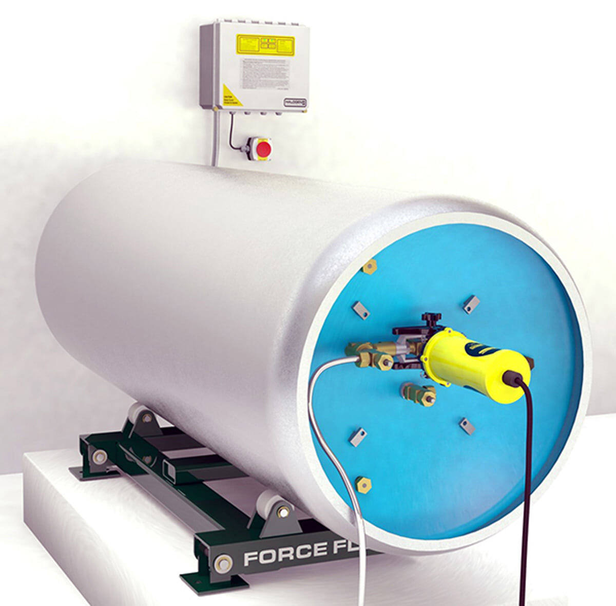 Halogen valve systems terminator actuator 2