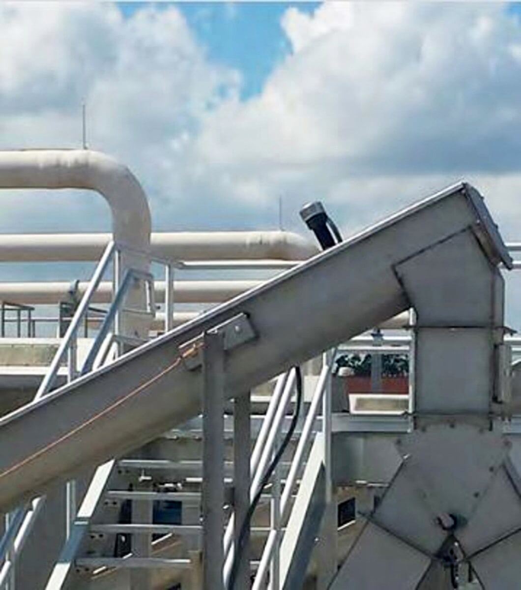 Jdv equipment shaftless screw conveyor