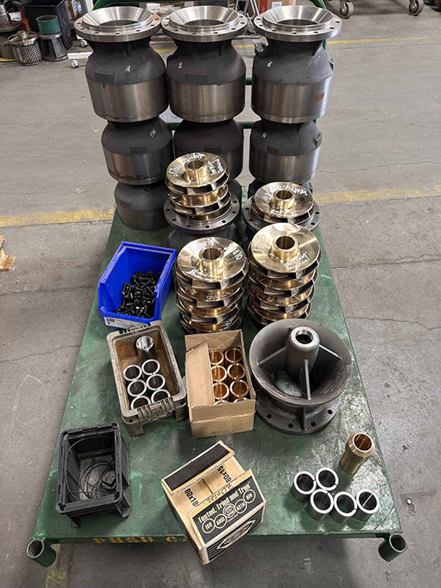 National pump company vertical turbine pumps