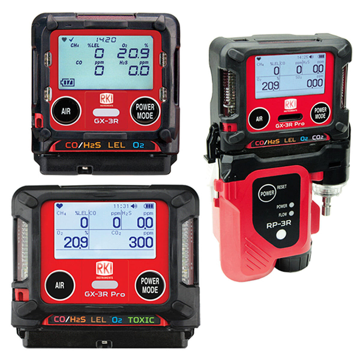 Rki instruments gx 3r and 3r pro