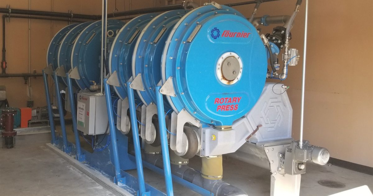 Rotary Press Enables City to Dewater More… | Treatment Plant Operator