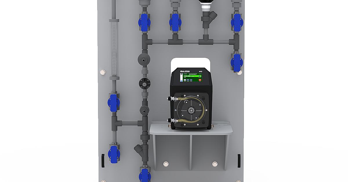 A Space-Saving Simplex Wall Skid | Treatment Plant Operator