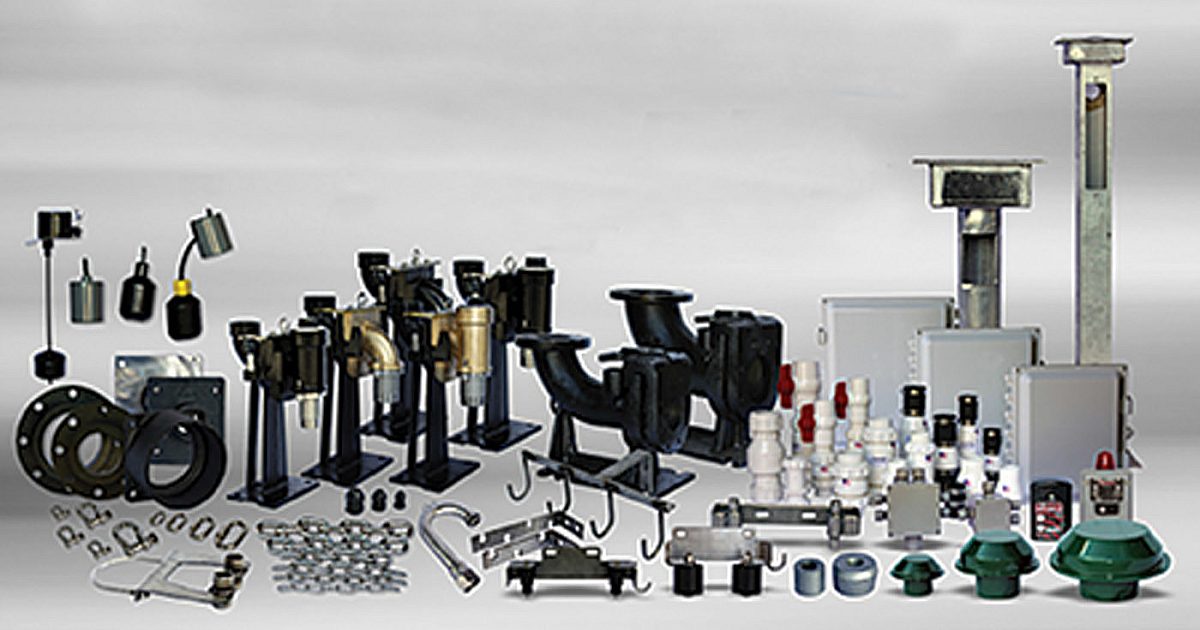 Flo Pro Products Base Elbow Rail System | Treatment Plant Operator