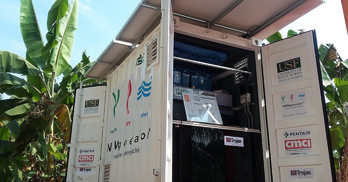 This Mini WWTP Cleans Wastewater While… | Treatment Plant Operator