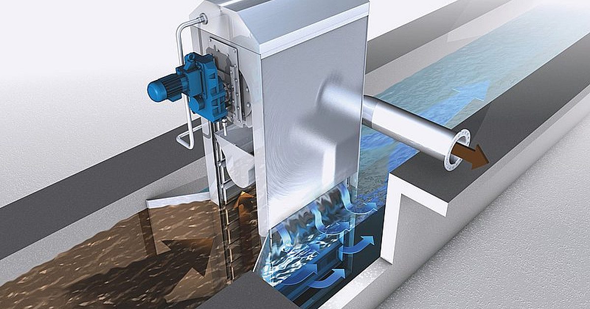 Product: Wastewater - Compact screening… | Treatment Plant Operator