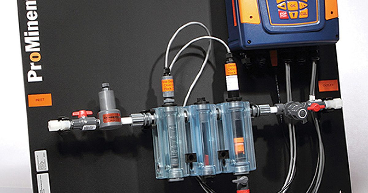 Chlorination/Dechlorination - ProMinent… | Treatment Plant Operator