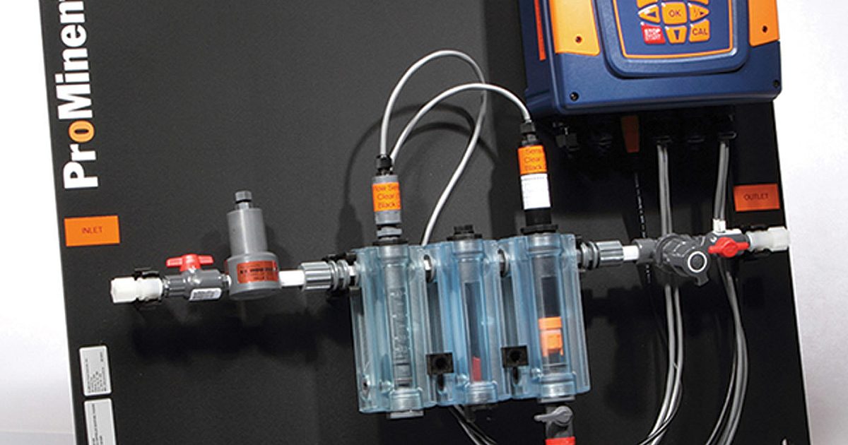 Chlorination/Dechlorination - ProMinent… | Treatment Plant Operator