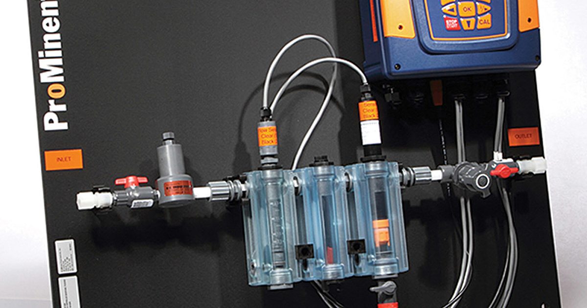 Process Control Systems - ProMinent Fluid… | Treatment Plant Operator