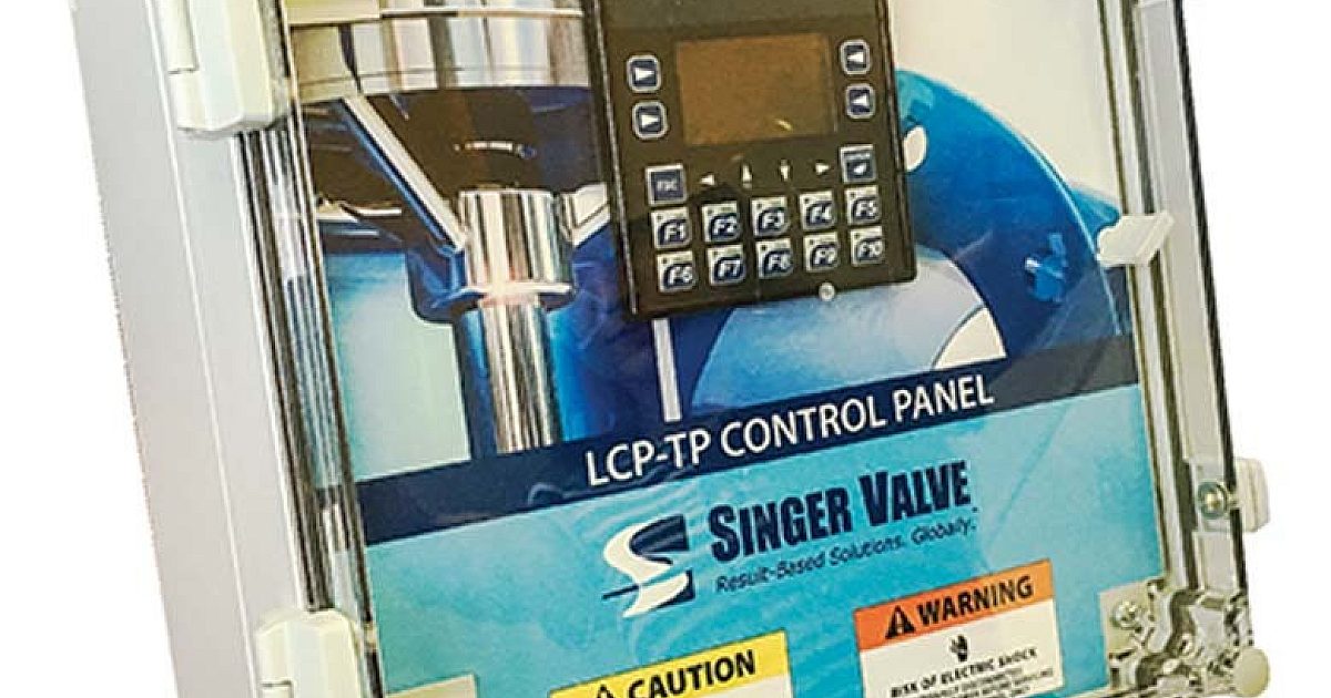 Singer Valve level controller | Treatment Plant Operator