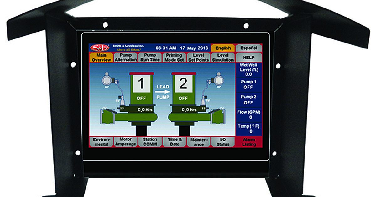 Spruce Filter Control Panel Three Control Panel Technologies to Help… | Treatment Plant Operator