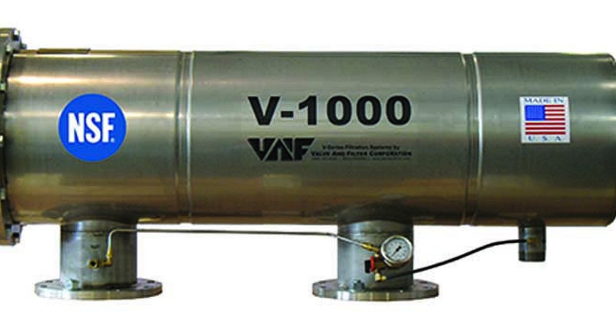 Filtration Systems - VAF Filtration… | Treatment Plant Operator