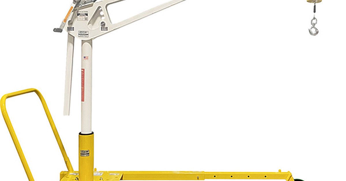 OZ Lifting Davit Crane Wheel Base | Treatment Plant Operator