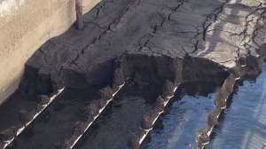Grit F Illed Aeration Basin