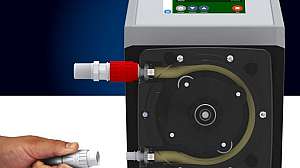 Quick disconnect graphic crop