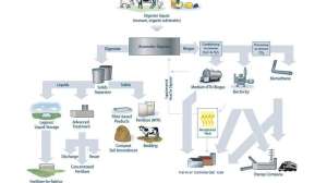 Digester Explosion Anaerobic Digestion Process Flow Diagram