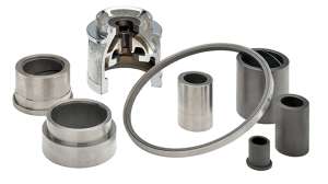 Graphite metallizing graphalloy wear parts