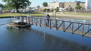 Storage tank inspection web