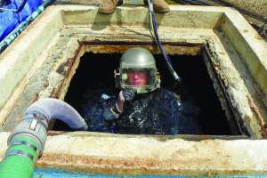 Cleaning Out Water Tank Sediment Improves Water Quality, Boosts Public Safety