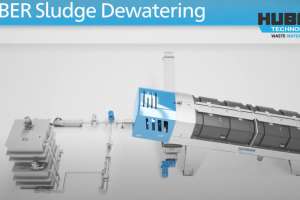 Video sludge dewatering