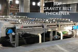 Video BDP gravity belt thickener