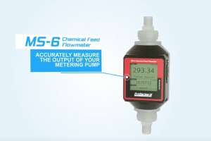 Video MS 6 chemical feed flowmeter