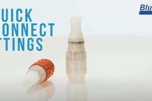 Video quick disconnect fittings