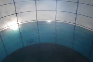 Learning chlorine residual with mixing