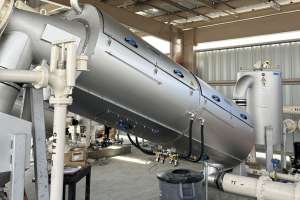 Proven Sludge Thickening Performance in California: The HUBER S-DRUM