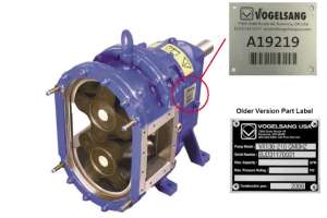 Finding a pump serial number