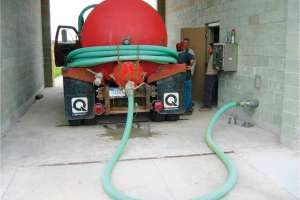 Septage Unload Smiths Creek