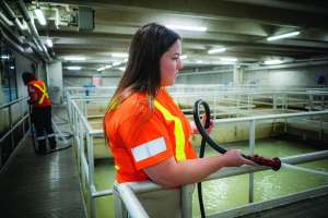 A Treatment Plant Where Women Operators Aren’t the Exception