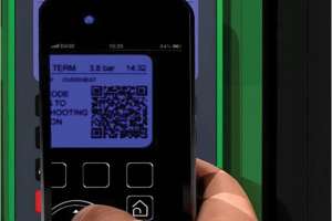 Altivar Process With Qr Code On Phone300