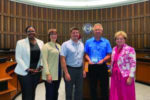 Award at council
