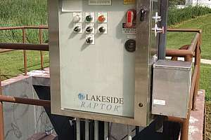Control Panel For Lakeside Raptor Screen At Addison
