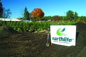 Earthlife Sign In Compost Pile