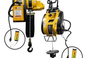 Electric series wireless hoists