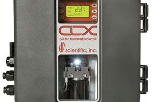 Hf scientific a watts brand clx online chlorine analyzer