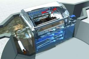 Huber technology drum screen liquid 200601 163058