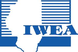 Iwea logo blue