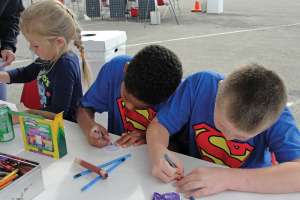 Kids Coloring Waterpalooza Buttons
