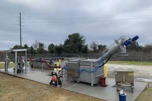 Lakeside raptor septage acceptance plant