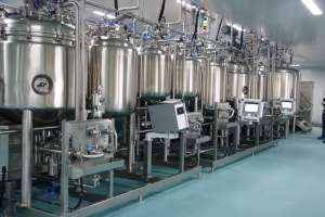 Machine factory room manufacturing