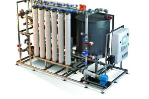 A Hollow-Fiber Ultrafiltration System Suits Waters High In Solids, Color, TOC