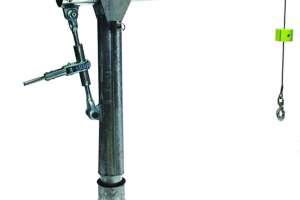 Patterson davit crane